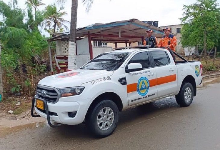 Toque de queda en la Isla de San Andrés por paso del ciclón tropical Two