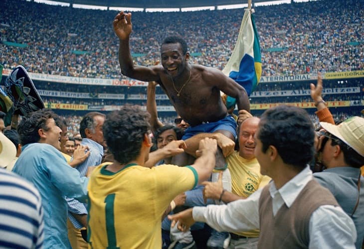 Se cumplen 60 años del mundial que Brasil ganó con Pelé en la grada