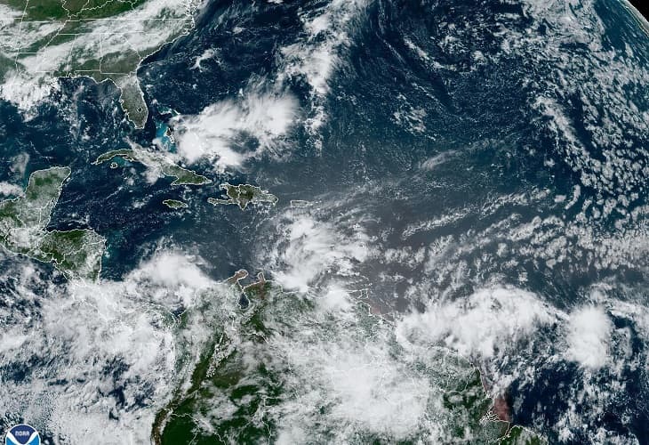 Una onda tropical puede afectar como ciclón al Caribe y parte de Venezuela