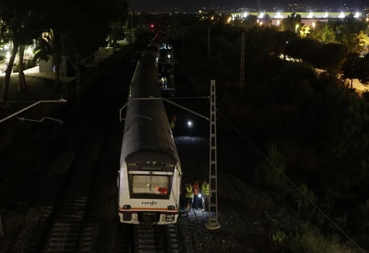 Una treintena de heridos, dos graves, en un choque de trenes en Vila-seca