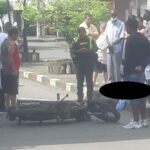 Muere hombre que chocó con su moto contra poste en el barrio Primitivo Crespo