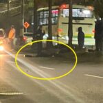 Muere motociclista en la avenida Las Palmas, a la altura de la Loma del Indio