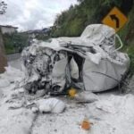 Fatal accidente en sector Potro Rojo, en la vía que de Pereira conduce a Armenia