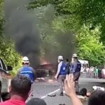 Accidente en Guacharacal ocasiona incendio de vehículos y muerte de una persona
