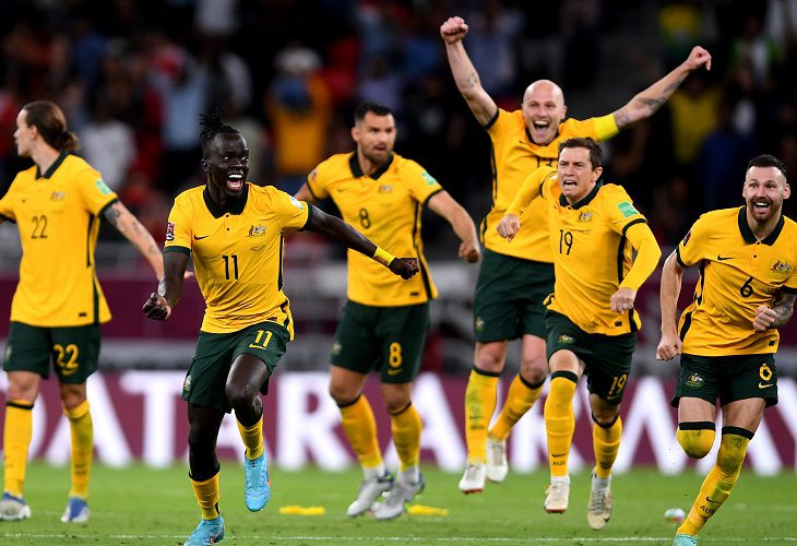 Australia sella su boleto para el Mundial en la tanda de penaltis ante Perú