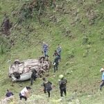 Muere una persona en carro que rodó por un abismo en Las Yeguas, en Abejorral