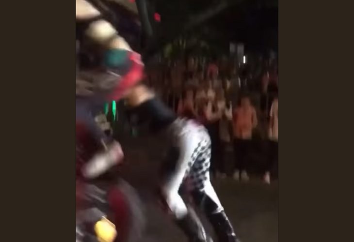 Jolgorio Opita: 2 mujeres se cayeron de una cuatrimoto