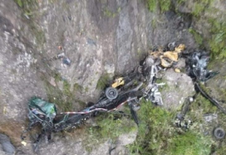 Buscan a Iván Beltrán, conductor de “niñera” que rodó por abismo en vía Pasto-Popayán