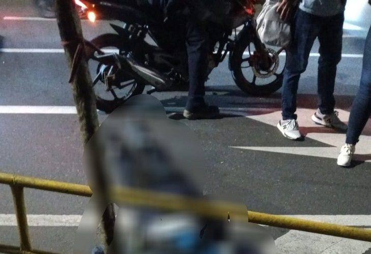 Muere fletero tras intentar robarle una moto a una pareja de la Sijin