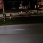 Hinchas del Tolima y Medellín se enfrentaron en la autopista Medellín-Bogotá