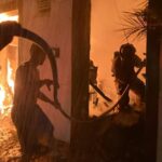 Se registró un voraz incendio en el Monkey Bar de Santa Fe de Antioquia