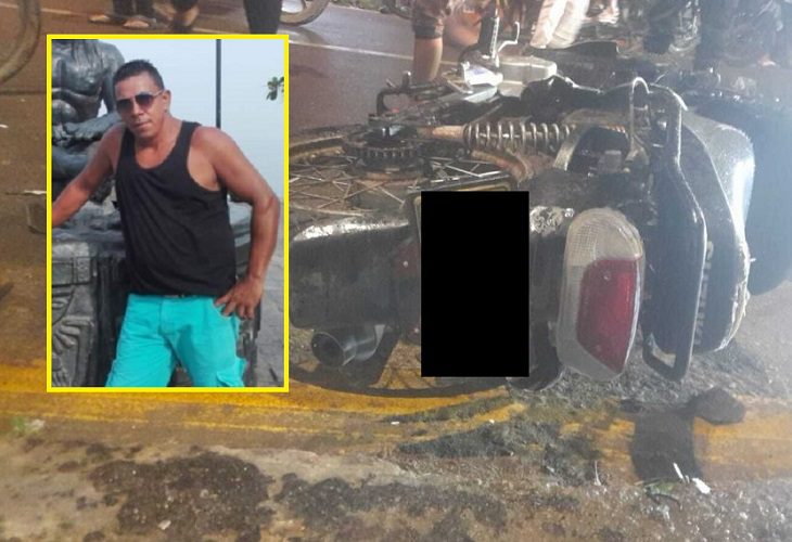 Rolando Guzmán perdió la vida en choque de motos en Flandes, Tolima