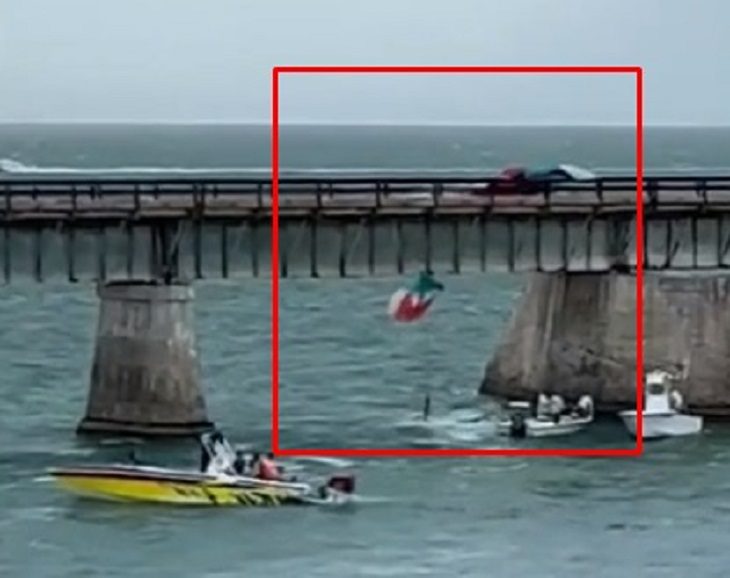 Muere mujer al estrellarse con Puente de las Siete Millas mientras hacía paravelismo