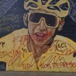 Tras triunfo de Petro, vandalizan mural de Egan Bernal en Zipaquirá