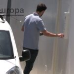 Piqué fue visto tocando el timbre para poder entrar a su casa con Shakira