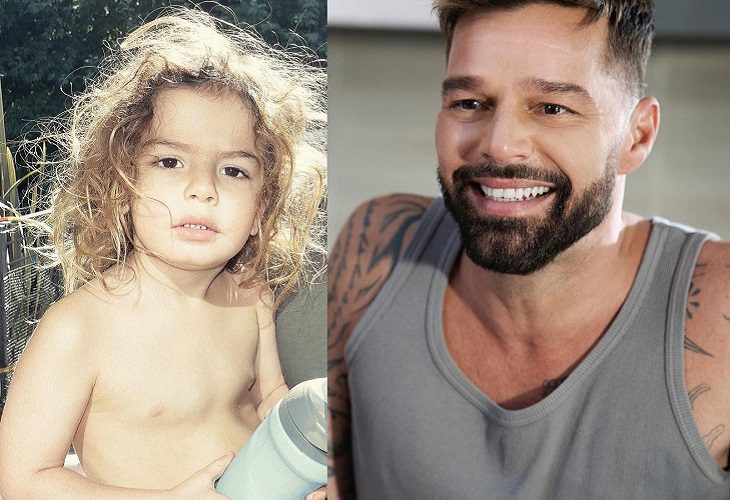 Renn, el hijo menor de Ricky Martin sorprende por enorme parecido con su papá