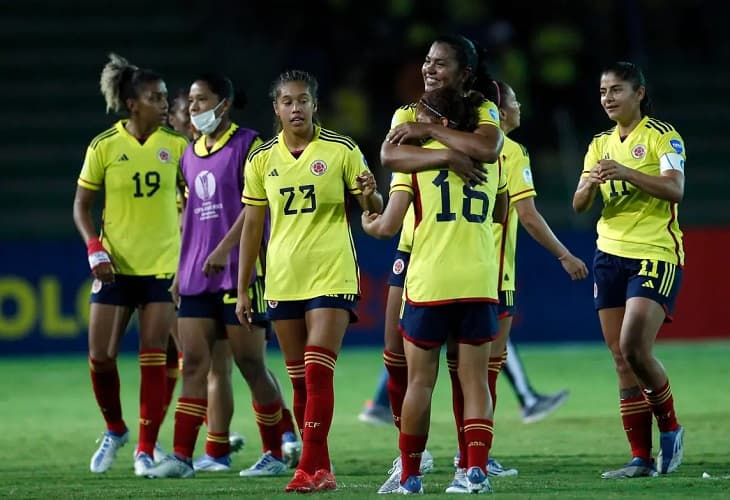 4-0. Colombia avanza a semifinales tras golear a Chile, al que dejó fuera