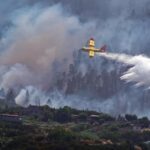 Activos numerosos incendios forestales en España