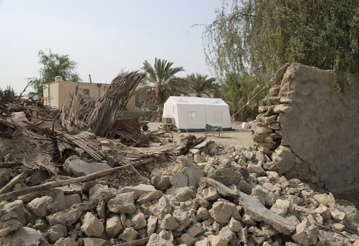 Al menos 5 muertos y 44 heridos en varios terremotos en el sur de Irán