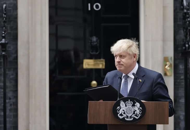 Boris Johnson está determinado a cumplir con su mandato a pesar de haber renunciado al cargo