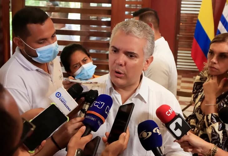 Duque - diálogo y colaboración son claves en encrucijada de Colombia