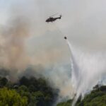 España lucha contra los incendios forestales en una ola de calor extremo