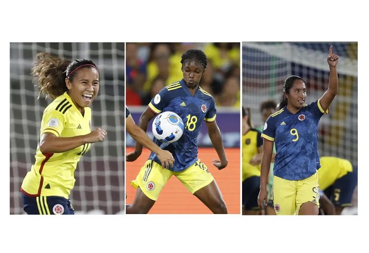 Leicy, Linda y Mayra, la ‘santísima trinidad’ colombiana en la Copa América