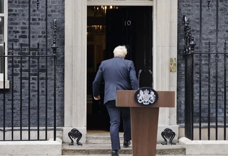 Los conservadores, en la batalla para sustituir a Johnson