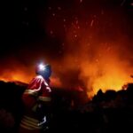 Los incendios en Portugal movilizan a 1.400 efectivos sin obligar a evacuaciones