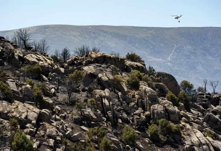 Los incendios se estabilizan en España y el monasterio de Silos queda a salvo