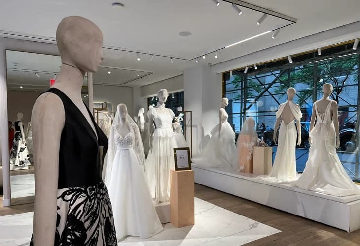 Los vestidos negros de novia se abren paso en Estados Unidos