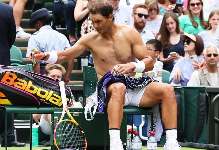 Nadal se retira de Wimbledon