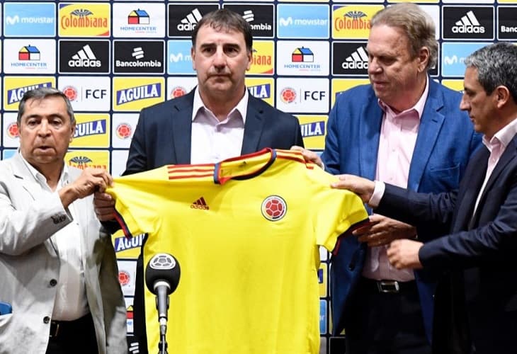 Néstor Lorenzo llega a Colombia para empezar a dirigir a la selección