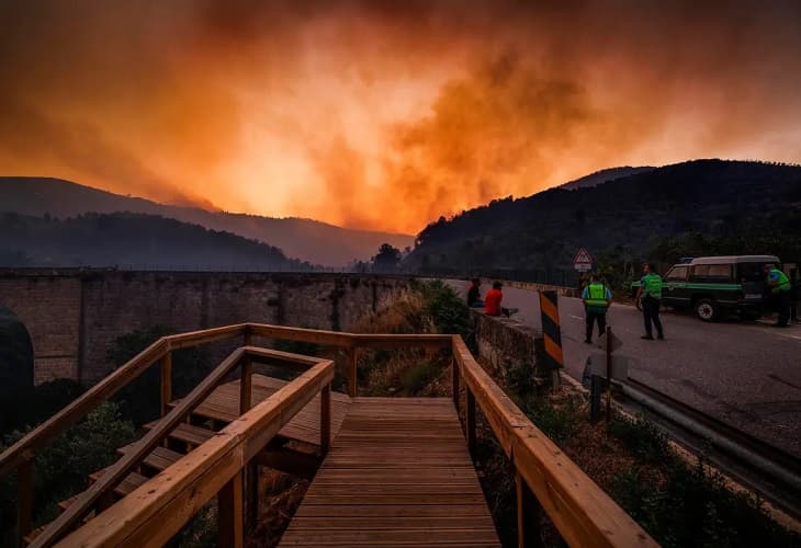 Portugal en alerta por incendios