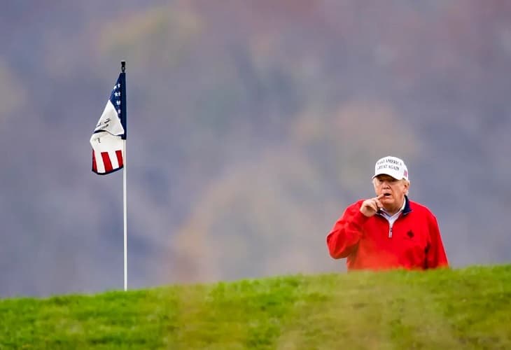 Trump pone en duda la autoría del 11S en un torneo de golf que financia Arabia Saudí (1)