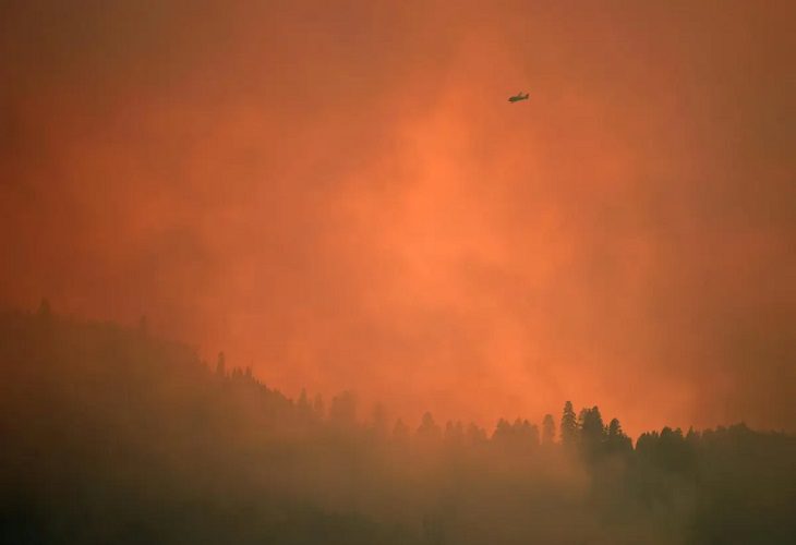 Un nuevo incendio cerca del parque de Yosemite afecta a unas 1.700 hectáreas