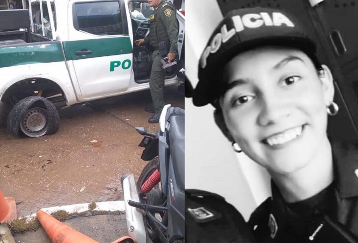La patrullera Leidy Sánchez fue asesinada tras un operativo contra las drogas