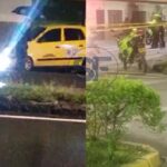 Matan a taxista por sector Colanta, en Itagüí, su asesino perdió la vida minutos después
