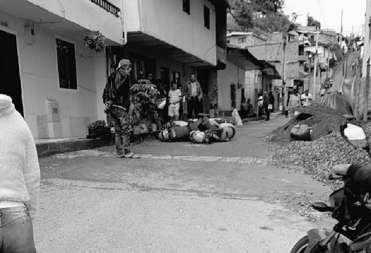 Matan a patrullero de la Policía en el barrio santa Matilde de Yarumal