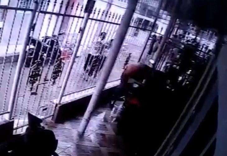 El policía Chayanne Bocanegra fue atacado a tiros por la espalda, en Cartagena