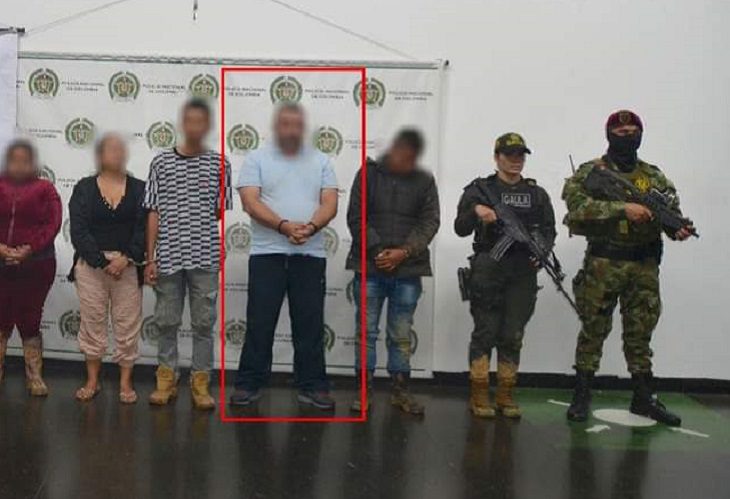Entre capturados por ayudar al Clan del Golfo está el comandante de policía de Heliconia