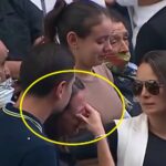 Daniela, la nieta de Darío Gómez se quebró al oír su canción en el funeral de su abuelo