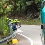 Muere niño que cayó de un bus escolar en la vía San José de Miranda- Málaga