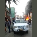Explosión e incendio en fábrica de pinturas en Kennedy ocasiona emergencia en Bogotá
