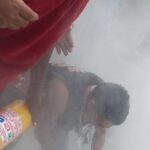 Hombre de 74 años se prendió fuego en un costado de la glorieta de La Minorista