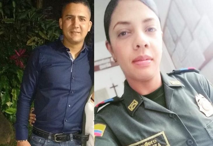 Yepes y Fernández, los patrulleros asesinados en una calle de Yarumal