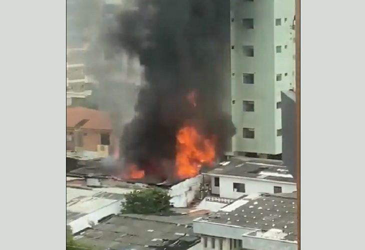 Incendio en el norte de Barranquilla deja una lesionada, este 26
