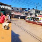 El Bagre, Antioquia, sigue inundado en más de la mitad de sus barrios