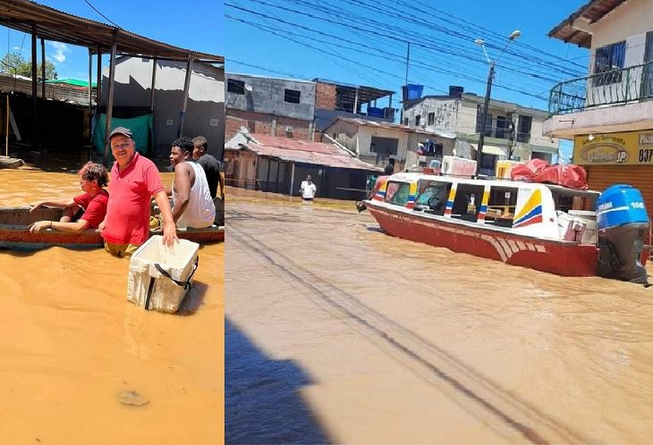 El Bagre, Antioquia, sigue inundado en más de la mitad de sus barrios