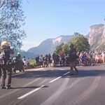 Etapa 10 del Tour es detenida por manifestantes a 38 km para terminar
